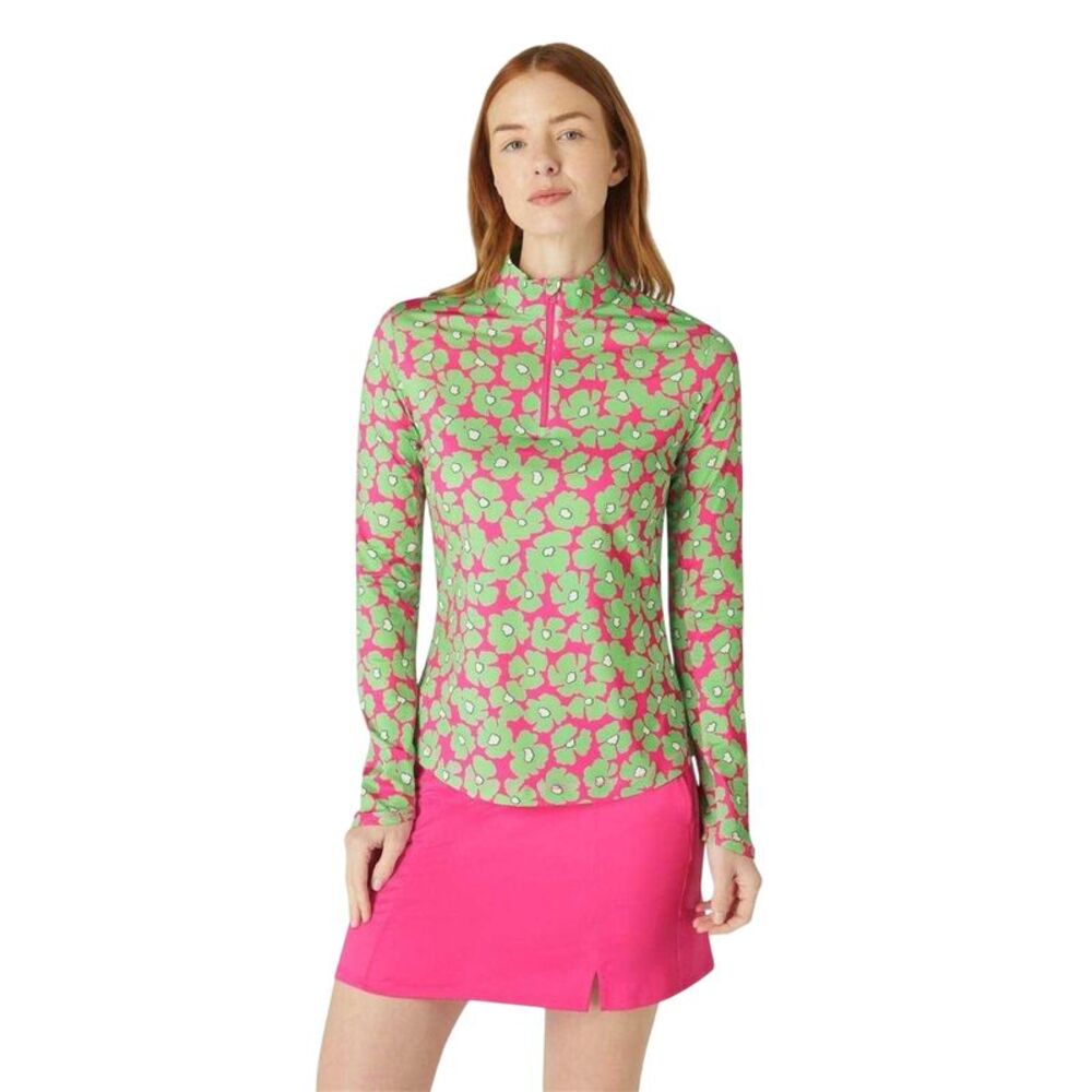 Callaway Womens/Ladies Floral Golf Top / Pink